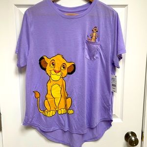 Purple lion king shirt